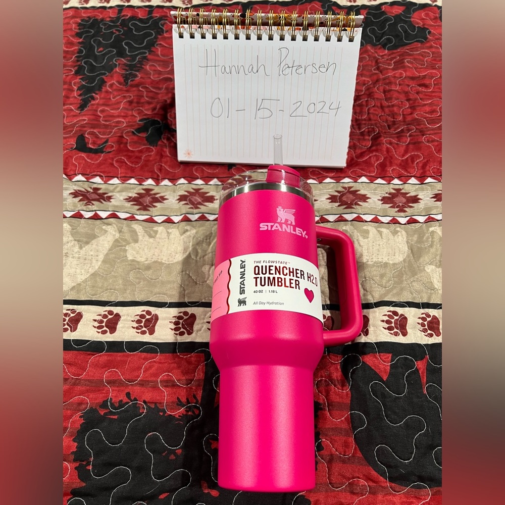 Cosmo Pink Valentines Day Stanley Tumbler